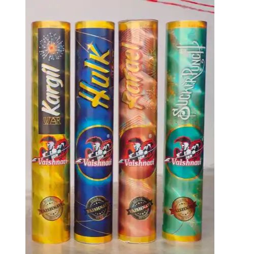 4 Single Fancy (Crackling Series) 4" Double Ball SPECIAL Fancy (Pink&Crackle) - Image 1